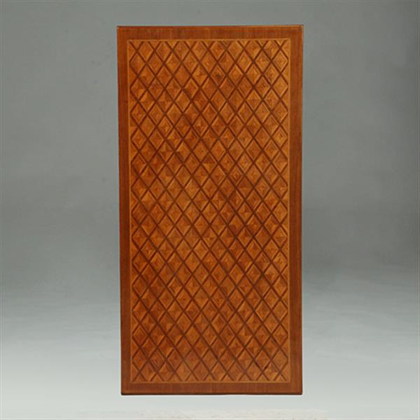 Grote foto franse marqueterie wandtafel te vergroten tot speeltafel ca 1875 notenhout no.362920 antiek en kunst stoelen en banken