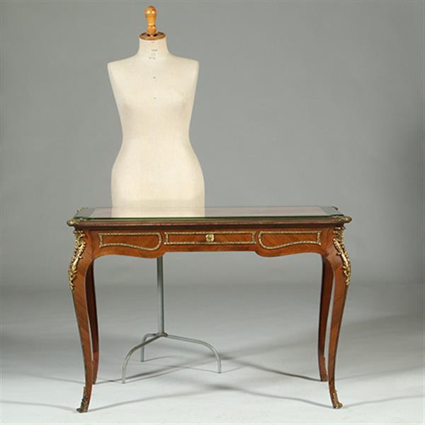 Grote foto bureau plat verguld brons en inlegwerk gesigneerd auguste chevrie gemerkt no.362915 antiek en kunst overige in antiek gebruiksvoorwerpen