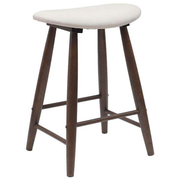 Grote foto vidaxl eettafelstoelen 2 pcs licht bruin 46 x 37 x 63 cm huis en inrichting stoelen