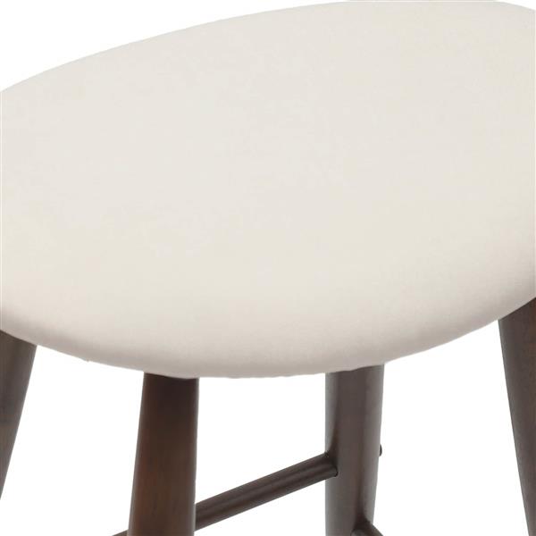 Grote foto vidaxl eettafelstoelen 2 pcs licht bruin 46 x 37 x 63 cm huis en inrichting stoelen