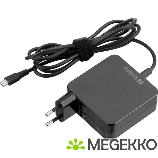 Grote foto sandberg usb c ac charger pd65w eu 2m computers en software overige