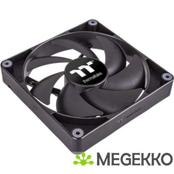 Grote foto thermaltake ct140 pc cooling fan computer behuizing luchtkoeler 14 cm zwart computers en software overige computers en software