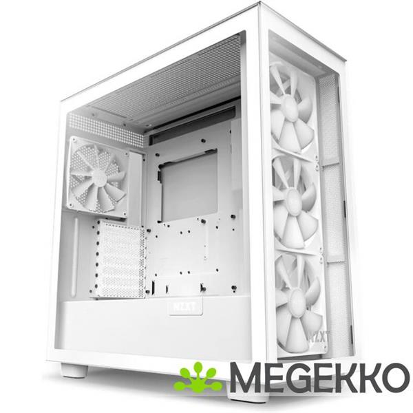 Grote foto nzxt h7 elite 2023 white computers en software behuizingen en kasten