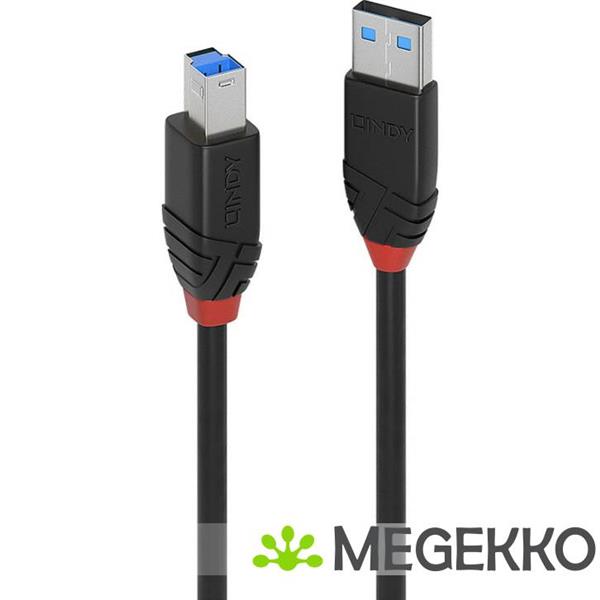Grote foto lindy 43227 usb kabel 10 m 3.0 3.1 gen 1 usb a usb b zwart computers en software overige computers en software