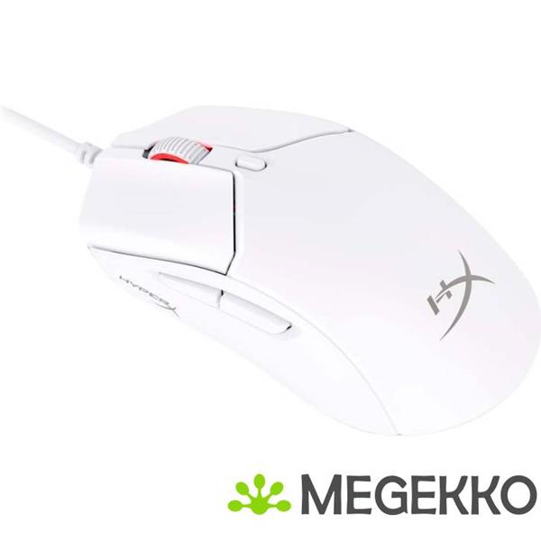 Grote foto hyperx pulsefire haste 2 bedrade gaming muis in wit computers en software overige computers en software