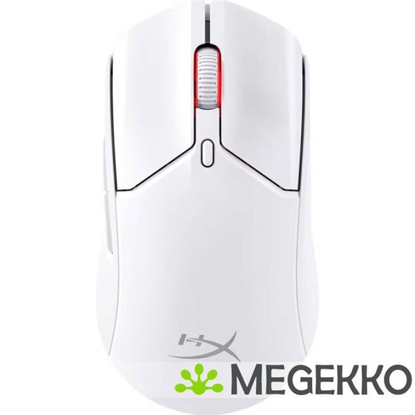 Grote foto hyperx pulsefire haste 2 draadloze gamingmuis wit computers en software overige computers en software