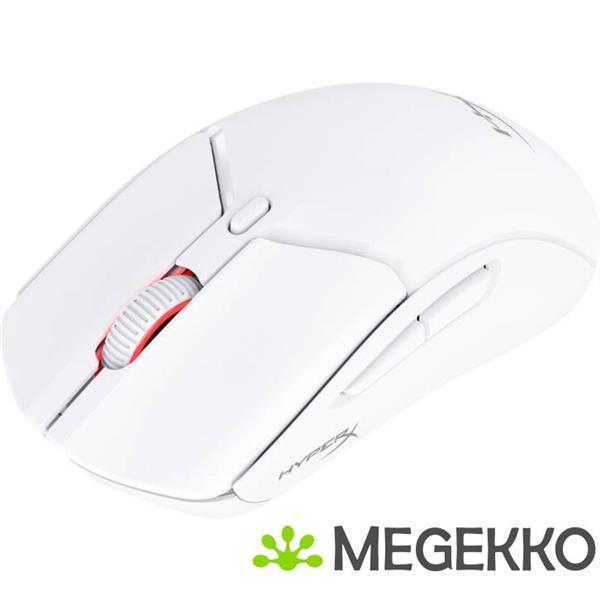 Grote foto hyperx pulsefire haste 2 draadloze gamingmuis wit computers en software overige computers en software