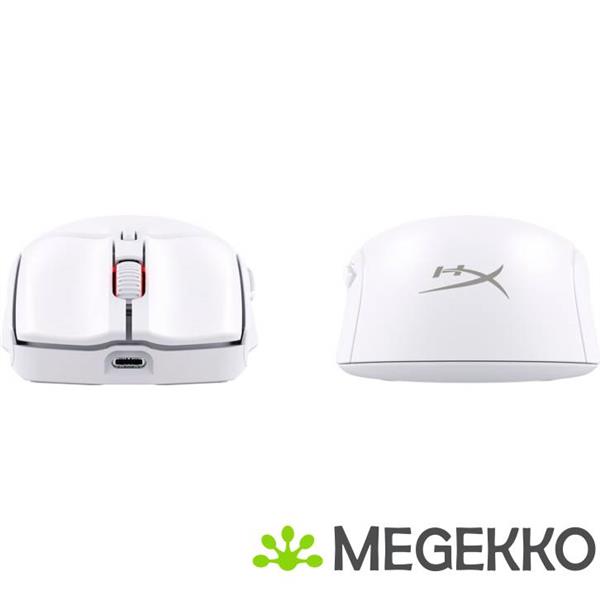 Grote foto hyperx pulsefire haste 2 draadloze gamingmuis wit computers en software overige computers en software