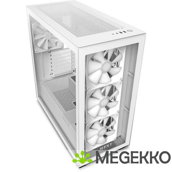 Grote foto nzxt h7 elite 2023 white computers en software behuizingen en kasten
