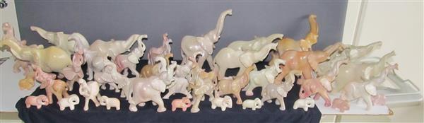 Grote foto olifantjes verzameling 44 stuks verzamelen dierenverzamelingen