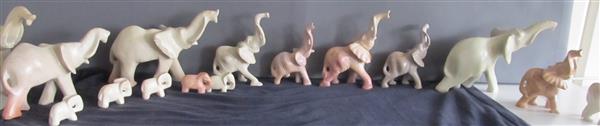 Grote foto olifantjes verzameling 44 stuks verzamelen dierenverzamelingen