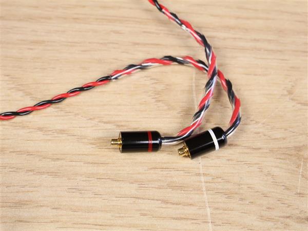 Grote foto crystal cable portable dream duet headphone cable 4.4mm trrrs 2x mmcx 1 2 metre audio tv en foto onderdelen en accessoires