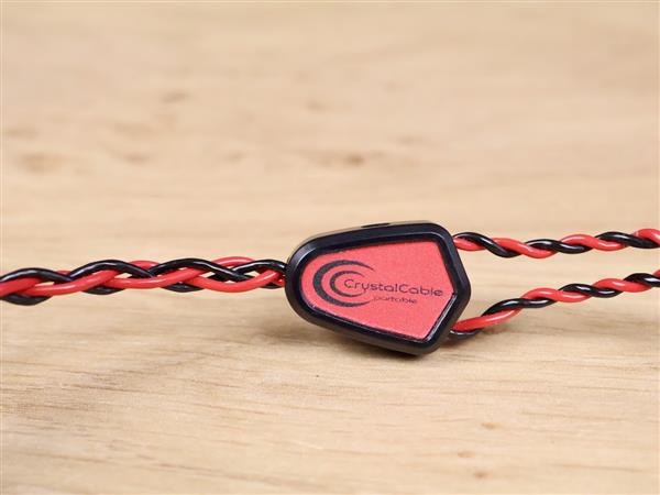 Grote foto crystal cable portable dream duet headphone cable 3.5mm trs 2x 2 pin 1 2 metre audio tv en foto onderdelen en accessoires