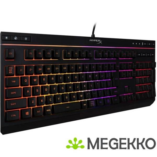 Grote foto hyperx alloy core rgb zwart bedraad toetsenbord computers en software toetsenborden