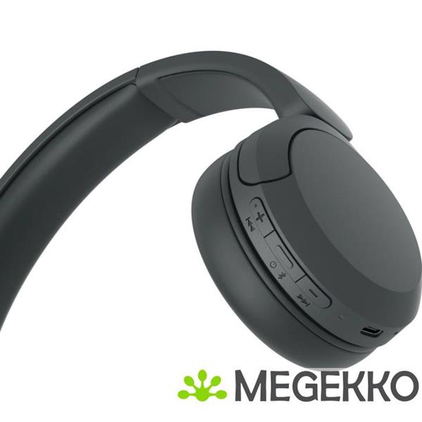 Grote foto sony wh ch520 draadloos zwart audio tv en foto koptelefoons