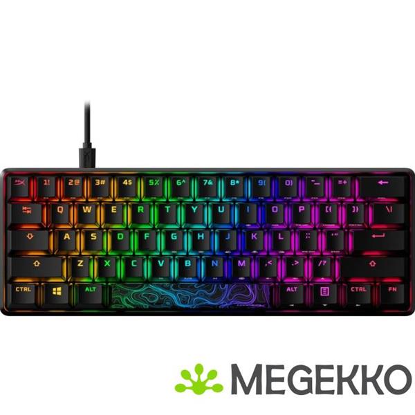 Grote foto hyperx alloy origins 60 zwart draadloos red toetsenbord computers en software toetsenborden