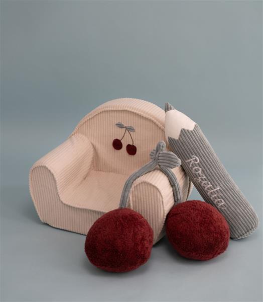 Grote foto rib kinderfauteuil cherry cherry kinderen en baby complete kinderkamers