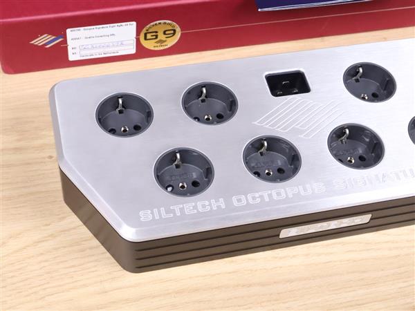 Grote foto siltech octopus signature eight agau g9 silver gold high end audio power distributor audio tv en foto onderdelen en accessoires
