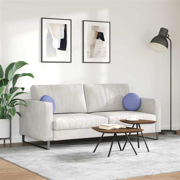 Grote foto vidaxl zitkussens 2 pcs jeans blauw 30 x 13 cm stof huis en inrichting woningdecoratie