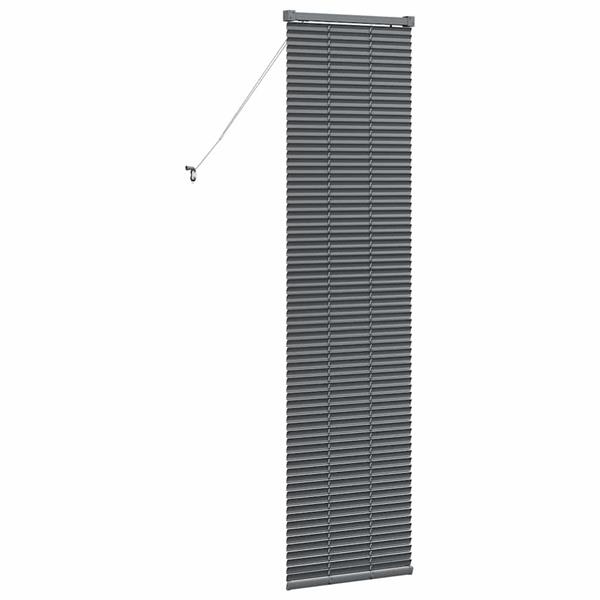 Grote foto vidaxl venetiaanse jaloezie n donkergrijs 175 x 45 cm aluminium huis en inrichting gordijnen en lamellen