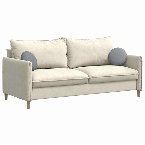 Grote foto vidaxl zitkussens 2 pcs lichtgrijs 30 x 13 cm stof huis en inrichting woningdecoratie