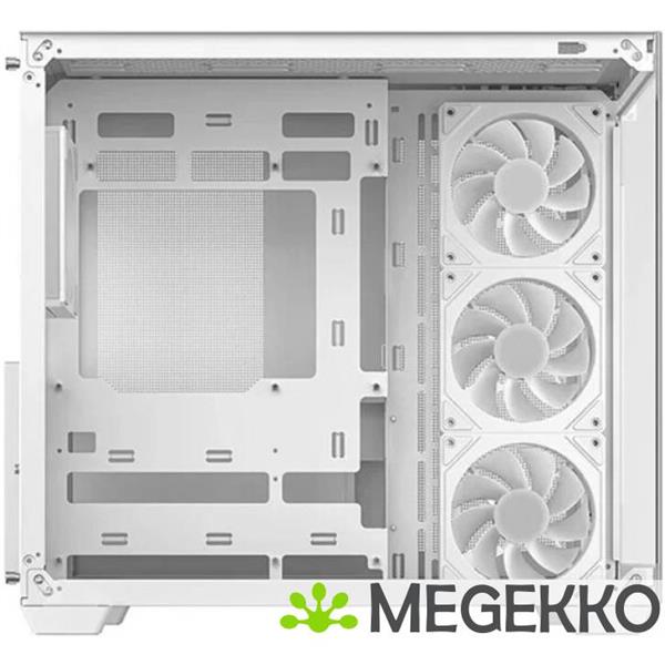 Grote foto deepcool cg530 4f wh computers en software behuizingen en kasten
