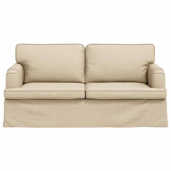 Grote foto vidaxl bank 140cm cr me metaal huis en inrichting bankstellen