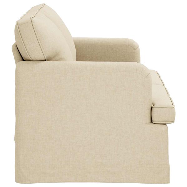 Grote foto vidaxl bank 120cm cr me metaal huis en inrichting bankstellen