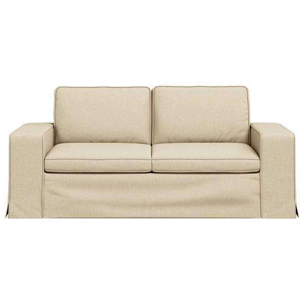 Grote foto vidaxl bank 140cm cr me metaal huis en inrichting bankstellen