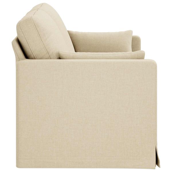 Grote foto vidaxl bank 140cm cr me metaal huis en inrichting bankstellen