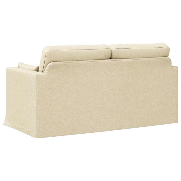 Grote foto vidaxl bank 140cm cr me metaal huis en inrichting bankstellen