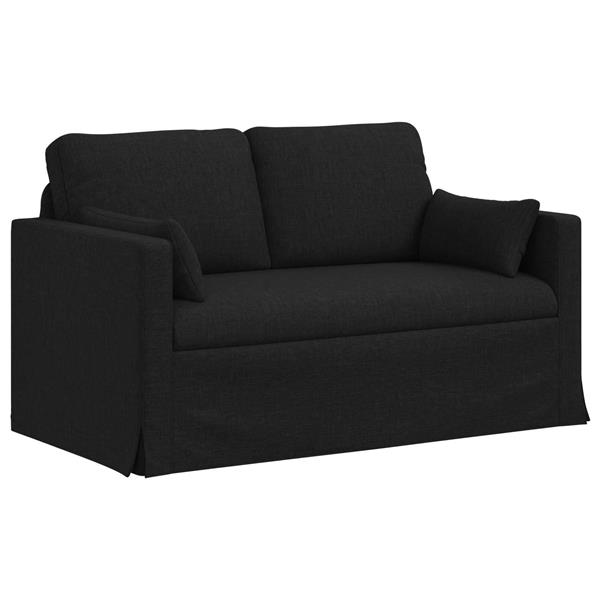 Grote foto vidaxl bank 120cm zwart metaal huis en inrichting bankstellen