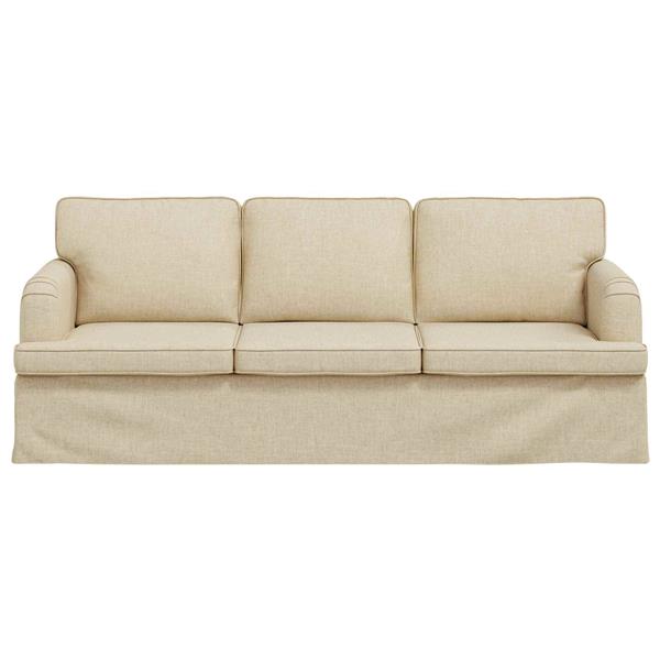 Grote foto vidaxl bank 180cm cr me metaal huis en inrichting bankstellen