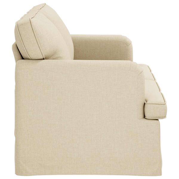 Grote foto vidaxl bank 140cm cr me metaal huis en inrichting bankstellen