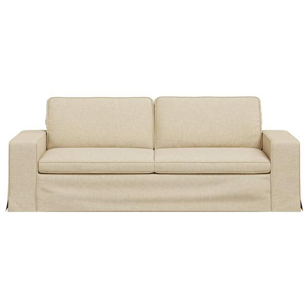 Grote foto vidaxl bank 180cm cr me metaal huis en inrichting bankstellen