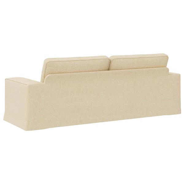 Grote foto vidaxl bank 180cm cr me metaal huis en inrichting bankstellen