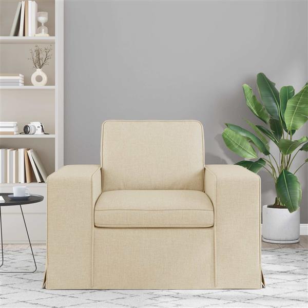 Grote foto vidaxl bank 60cm cr me metaal huis en inrichting bankstellen