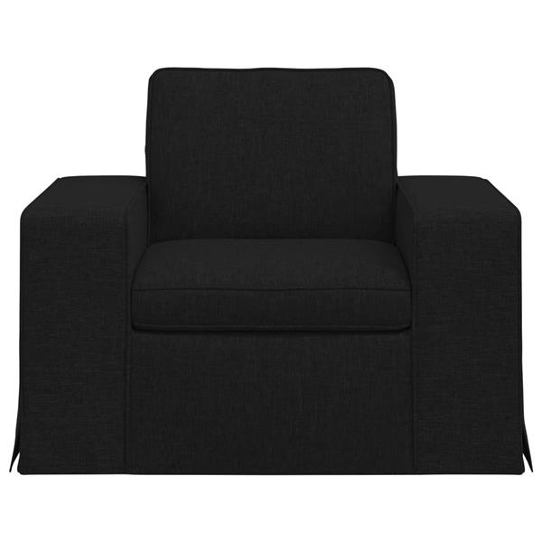 Grote foto vidaxl bank 60cm zwart metaal huis en inrichting bankstellen