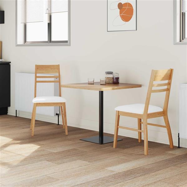 Grote foto vidaxl eettafelstoelen 2 pcs naturel 43 x 54 x 89 cm huis en inrichting stoelen