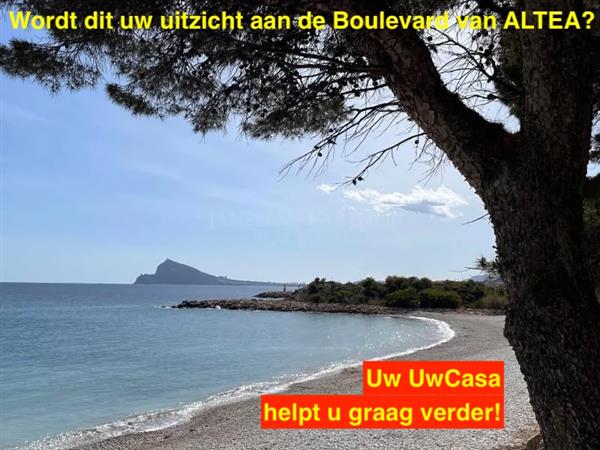 Grote foto uw appartement aan boulevard en haven van altea huizen en kamers bestaand europa
