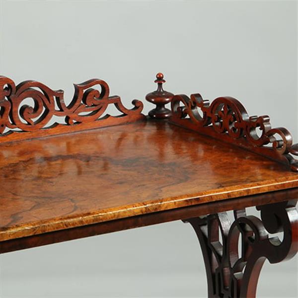 Grote foto canterbury voor bladmuziek maar ook als dranktafeltje een uitkomst ca 1865 no.361880 antiek en kunst stoelen en banken