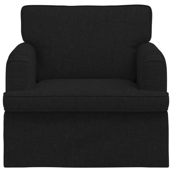 Grote foto vidaxl bank 60cm zwart metaal huis en inrichting bankstellen