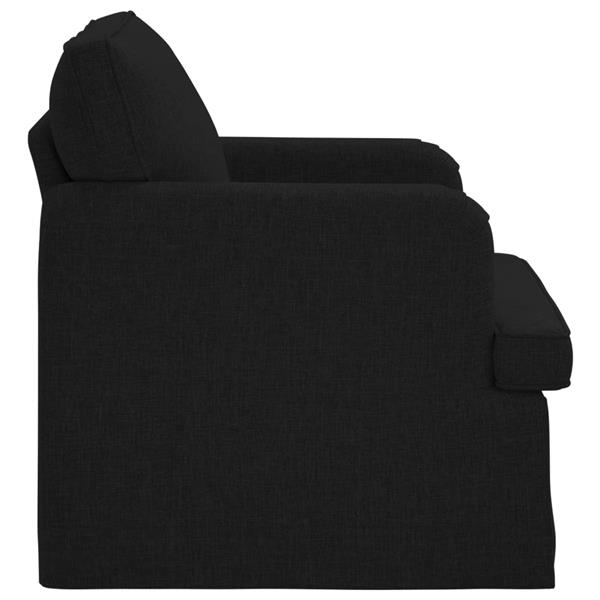 Grote foto vidaxl bank 60cm zwart metaal huis en inrichting bankstellen