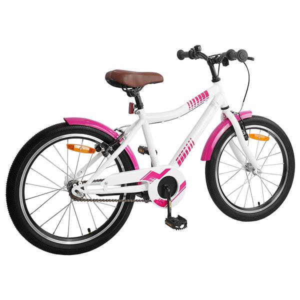 Grote foto vidaxl kinderfiets 24 inch voor 8 12 jaar oud roze fietsen en brommers herenfietsen