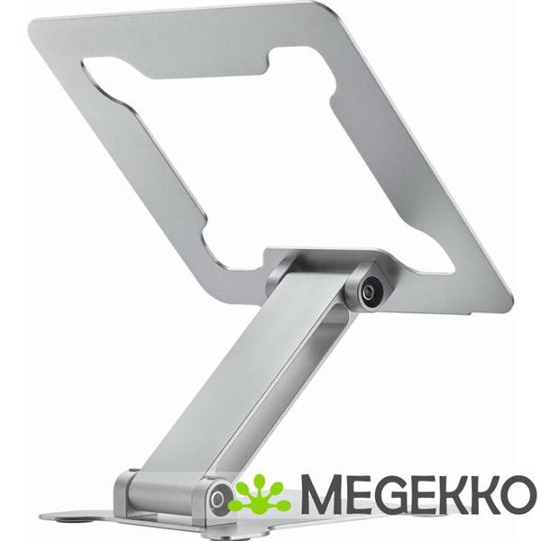 Grote foto gembird nbs d1 03 laptopstandaard zilver 39 6 cm 15.6 computers en software overige computers en software