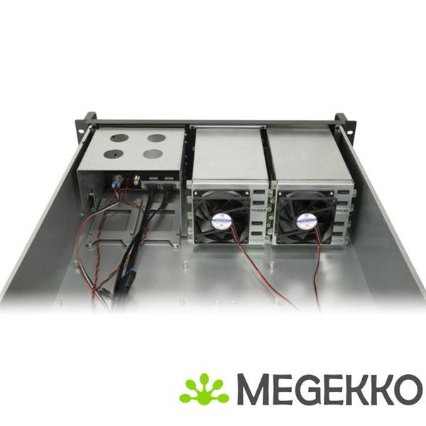 Grote foto inter tech 3u 3508 rack zwart computers en software behuizingen en kasten