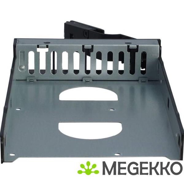 Grote foto inter tech 3u 3508 rack zwart computers en software behuizingen en kasten