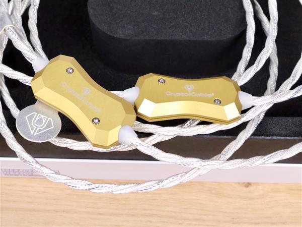 Grote foto crystal cable art series monet high end silver audio interconnects xlr 2 0 metre audio tv en foto onderdelen en accessoires