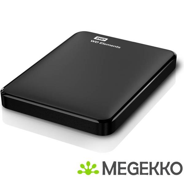 Grote foto western digital elements portable 1.5tb zwart computers en software overige computers en software
