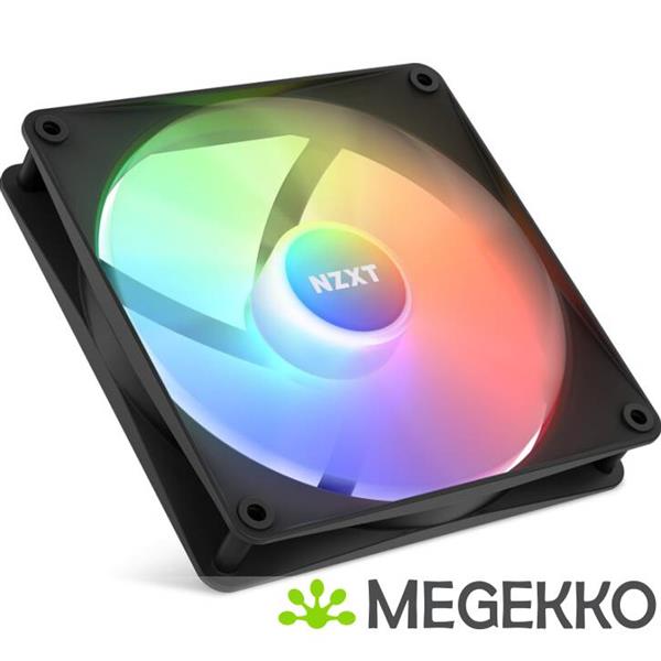 Grote foto nzxt f140 core 140mm rgb fan single black computers en software overige computers en software